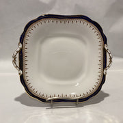 Aynsley Leighton Cobalt and Blue Square Cake Plate