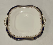 Aynsley Leighton Cobalt and Blue Square Cake Plate