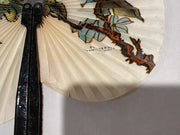 Vintage Chinese Paper and Metal Fan