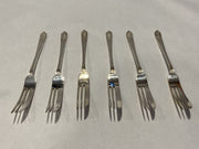 Martin Hall & Co Silver Plated Dessert Forks