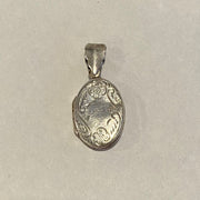 Sterling Silver Oval Locket