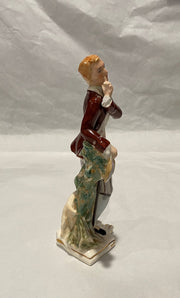 Wedgwood & Co Antique Shepherd Figurine