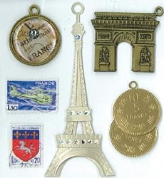 Jolee's Boutique Paris Charms Dimensional Stickers