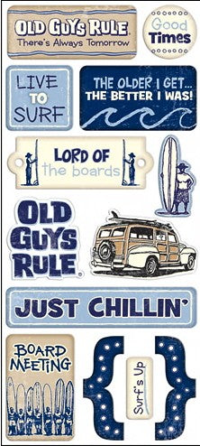 Old Guys Surf Chipboard