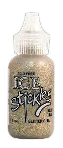 Ice Stickles Gold Glitter Glue