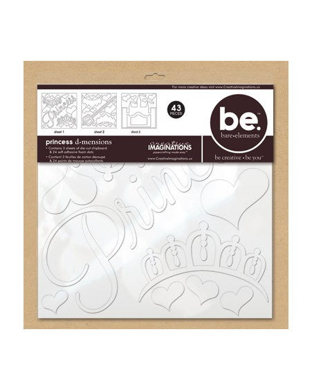 Princess D-Mensions Chipboard