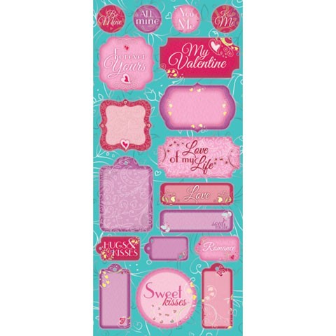 Barb Tourtillotte Heart's Desire Jumbo Stickers