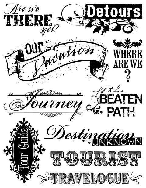 7gypsies Ink Travel Stamp Set