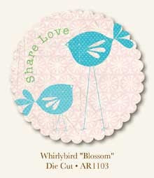 Whirlybird Blossom Diecut