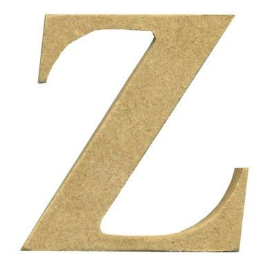 Wooden Letter Z