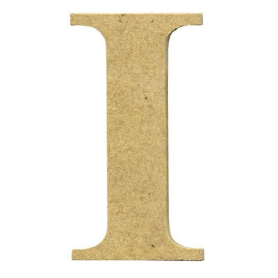 Wooden Letter I