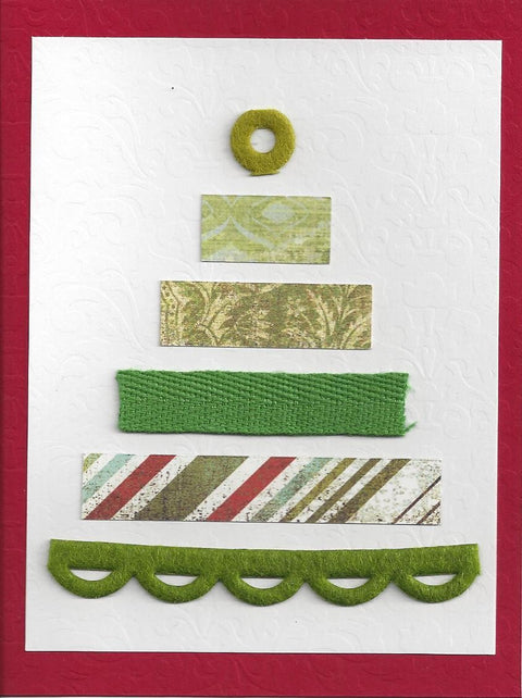 Ribbon Tree Card Example