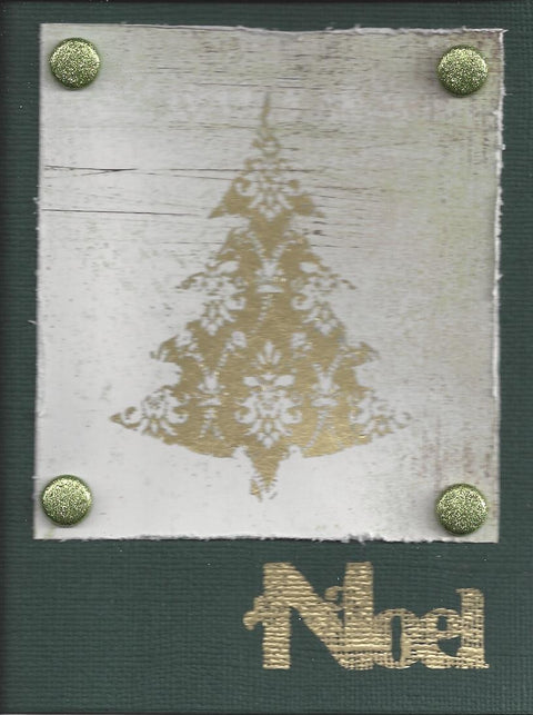 Christmas Tree Foil Card