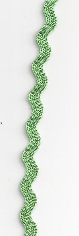 Summer Ric Rac Green Ribbon