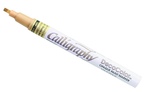 Calligraphy Pen Metallic Gold