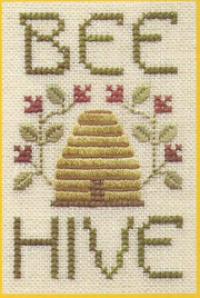 Bee Hive Cross-stitch Chart