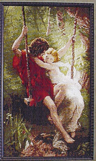 Springtime Cross-stitch Pattern