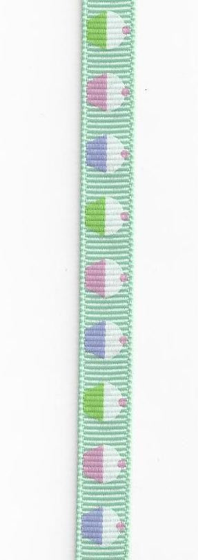 Spring Pastel Cupcakes Ribbon