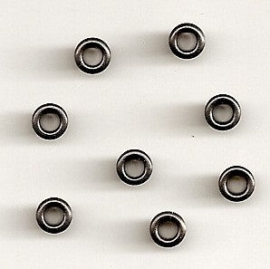 20 Round Dark Chocolate Eyelets