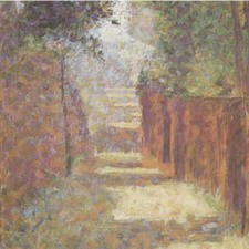 Seurat Rue St Vincent Paper