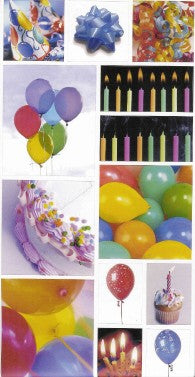 Pebbles Snapshots Stickers Birthday