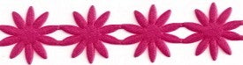 Pink Flower Trim