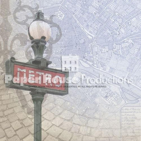 Paper House Paris Map Paper