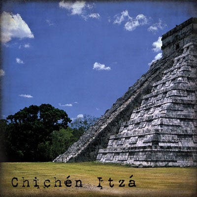 Stamping Station Chichen Itza Paper