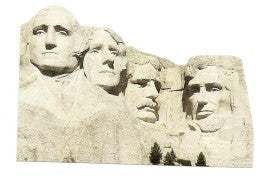 Mount Rushmore Diecut