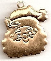 Gold Large Santa Charm