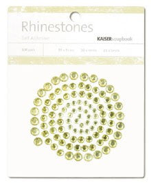 Rhinestones Yellow