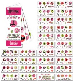 Sassy Girl Swatch Book Rub-ons