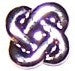 Silver Tiny Celtic Knot Charm (no loop)