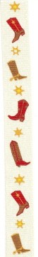 Debbie Mumm Boot Twill Ribbon