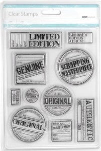 Kaisercraft Clear Stamp Set Seals