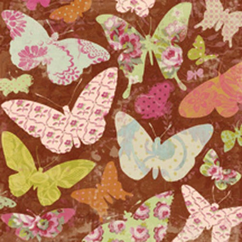 K & Co Madeline Floral Butterfly Paper