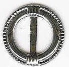 Round Silver Buckle