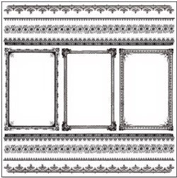 Narratives Frames & Borders Transparency Antique Cream