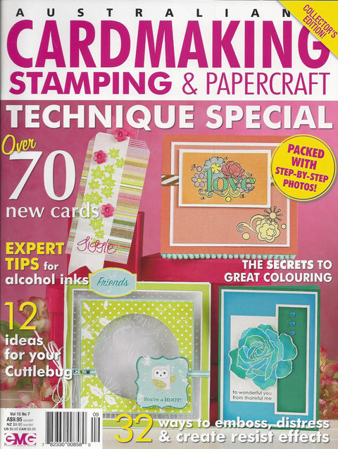 Copy of Cardmaking Stamping & Papercraft Vol 15 No 7