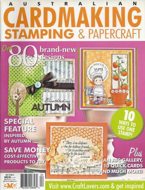 Cardmaking Stamping & Papercraft Vol 16 No 2