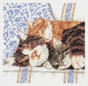 Cats and Kittens - A Rest at Last Cross-stitch Kit