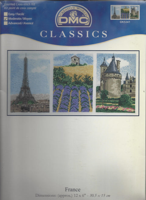 France Cross-stitch Kit