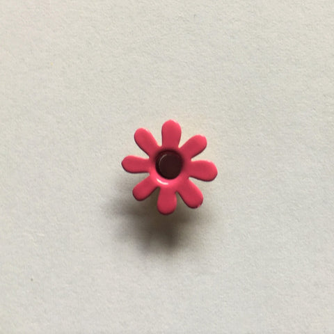 Hot Pink Daisy Eyelet