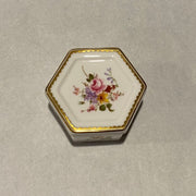 Royal Crown Derby Posies Hexagon Lidded Trinket Box