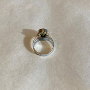 Sterling Silver Peridot Ring