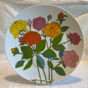 Rosenthal Wolf Bauer Large Flower Wall Plate