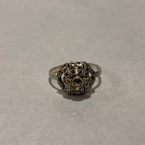 Sterling Silver Marcasite Ring