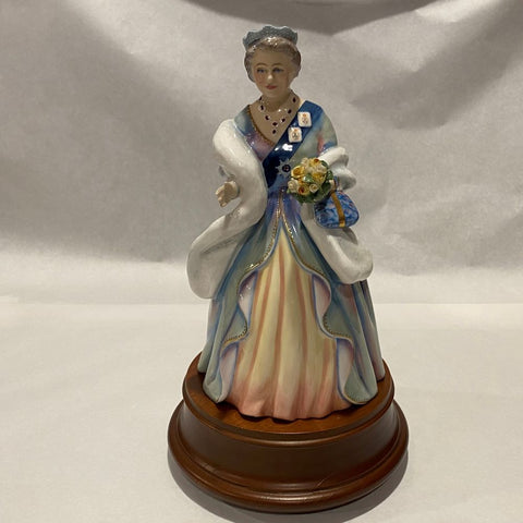 Royal Doulton Queen Mother's 90th Birthday HN3189 Figurine