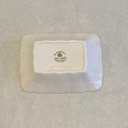 Old English Rose Rectangle Dish